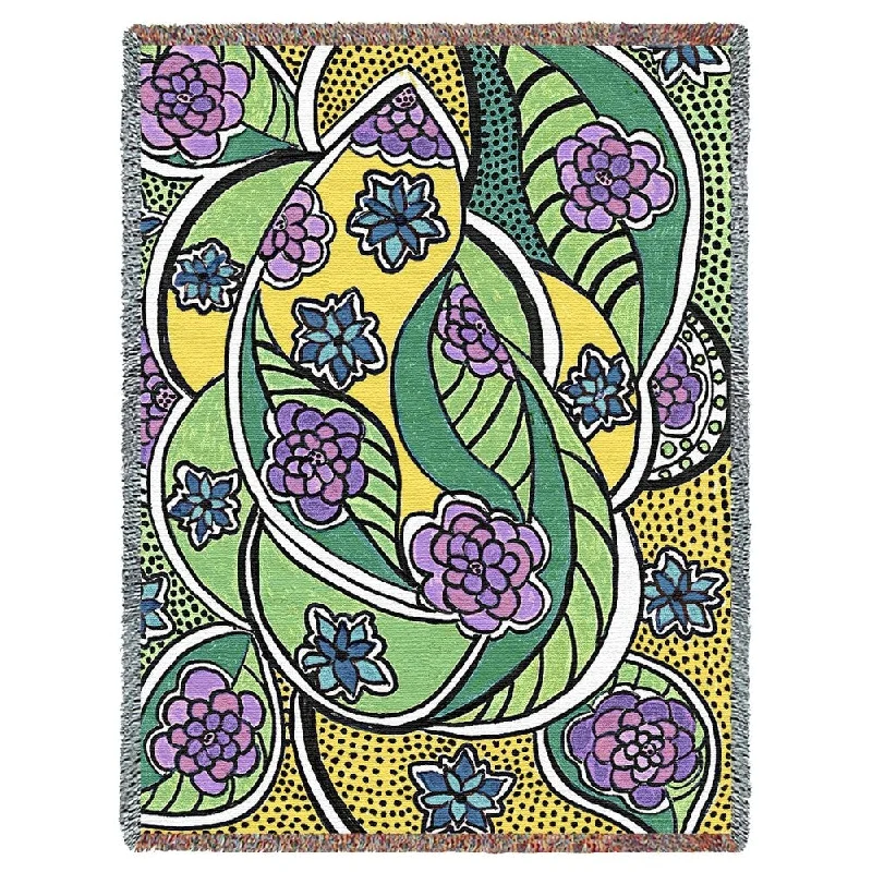 Recycled polyester blankets for an eco - conscious optionRecycled polyester blankets for an eco - conscious optionThe Garden Blanket
