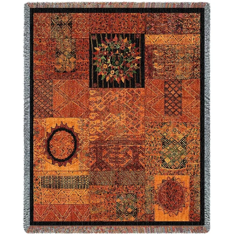 Cotton blankets for breathability and a lightweight feelCotton blankets for breathability and a lightweight feelGuatemala Tapestry Blanket