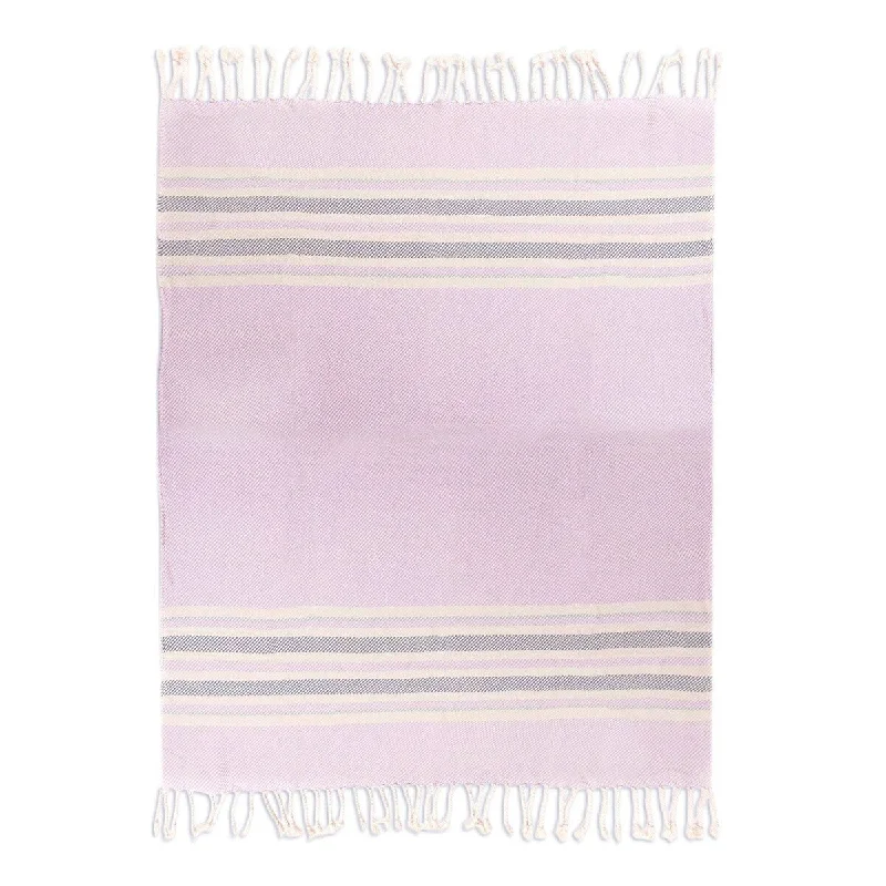 Cotton blankets for breathability and a lightweight feelCotton blankets for breathability and a lightweight feelHandmade Sweet Heliotrope Cotton throw (Peru) Cotton blankets for breathability and a lightweight feelCotton blankets for breathability and a lightweight feelHandmade Sweet Heliotrope Cotton throw (Peru)