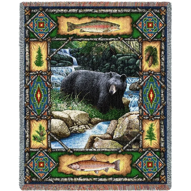 Rayon from bamboo blankets for a silky and breathable feelRayon from bamboo blankets for a silky and breathable feelBear Lodge Blanket Rayon from bamboo blankets for a silky and breathable feelRayon from bamboo blankets for a silky and breathable feelBear Lodge Blanket