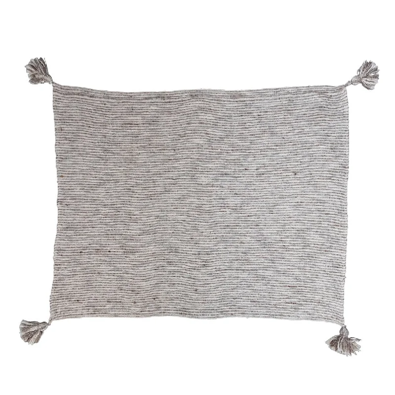Queen - size blankets for standard - sized bedsQueen - size blankets for standard - sized bedsWoven Cotton Blend Throw Blanket with Oversized Tassels Queen - size blankets for standard - sized bedsQueen - size blankets for standard - sized bedsWoven Cotton Blend Throw Blanket with Oversized Tassels