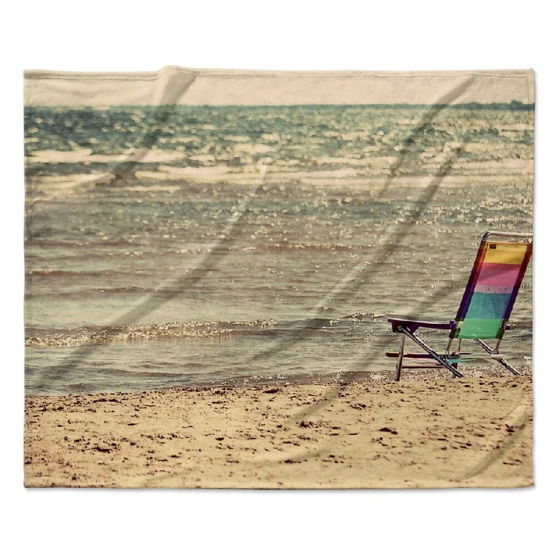 Rayon from bamboo blankets for a silky and breathable feelRayon from bamboo blankets for a silky and breathable feelKESS InHouse Angie Turner "Beach Chair" Fleece Blanket - Multi-color - 60" x 50" Rayon from bamboo blankets for a silky and breathable feelRayon from bamboo blankets for a silky and breathable feelKESS InHouse Angie Turner "Beach Chair" Fleece Blanket - Multi-color - 60" x 50"