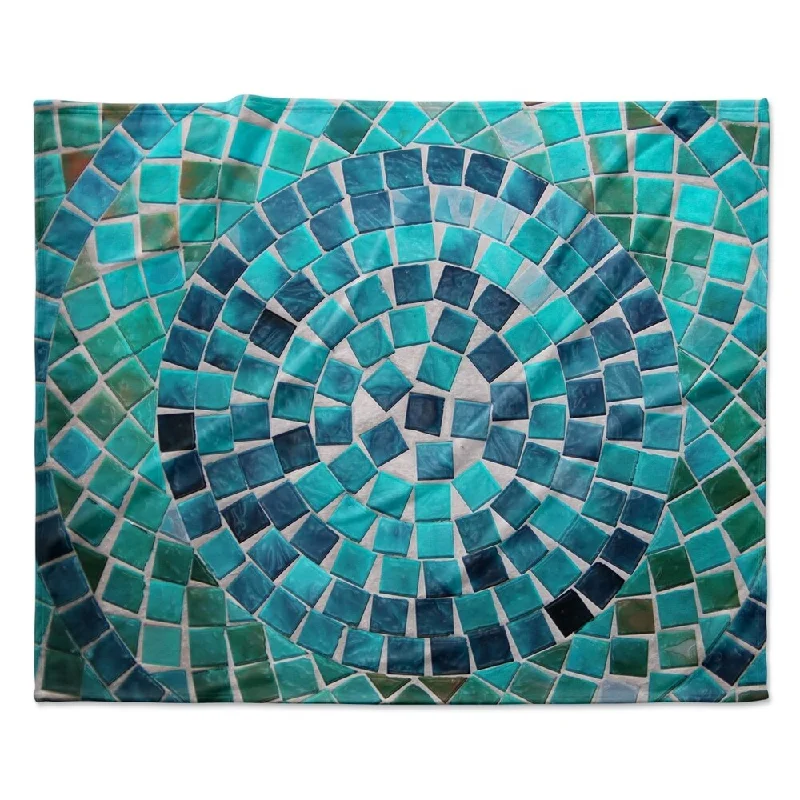 Microfiber blankets that are durable and easy to care forMicrofiber blankets that are durable and easy to care forKESS InHouse Sylvia Cook "Circular" Fleece Blanket - Multi-color - 80" x 60"