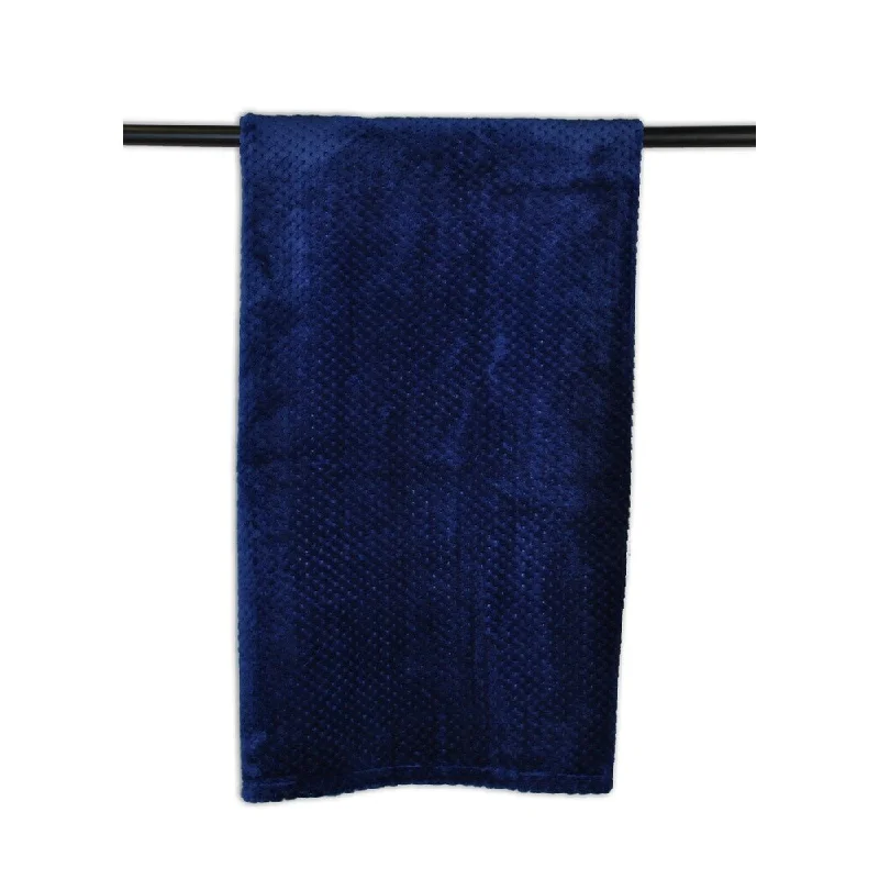 Cotton blankets for breathability and a lightweight feelCotton blankets for breathability and a lightweight feelDII Small Blue Stadium Throw