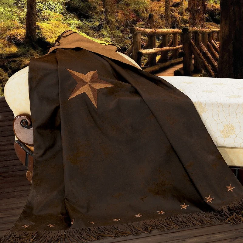 Acrylic blankets for a soft and affordable alternativeAcrylic blankets for a soft and affordable alternativeHiEnd Accents Embroidered Star Chocolate Brown 50-inch x 60-inch Throw Acrylic blankets for a soft and affordable alternativeAcrylic blankets for a soft and affordable alternativeHiEnd Accents Embroidered Star Chocolate Brown 50-inch x 60-inch Throw