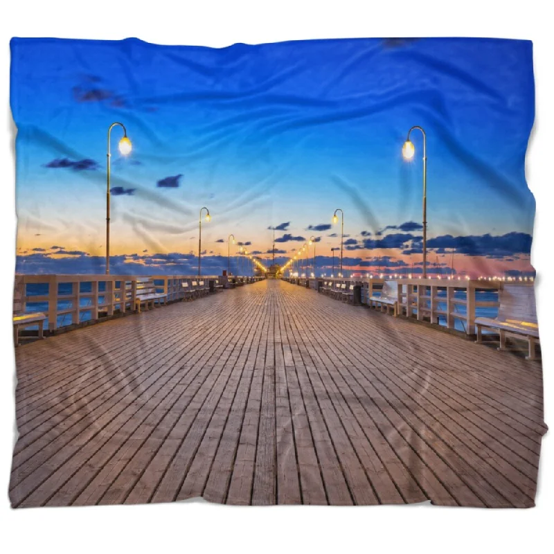 Acrylic blankets for a soft and affordable alternativeAcrylic blankets for a soft and affordable alternativeDesignart 'Molo in Sopot at Baltic Sea' Sea Bridge Throw Blanket Acrylic blankets for a soft and affordable alternativeAcrylic blankets for a soft and affordable alternativeDesignart 'Molo in Sopot at Baltic Sea' Sea Bridge Throw Blanket