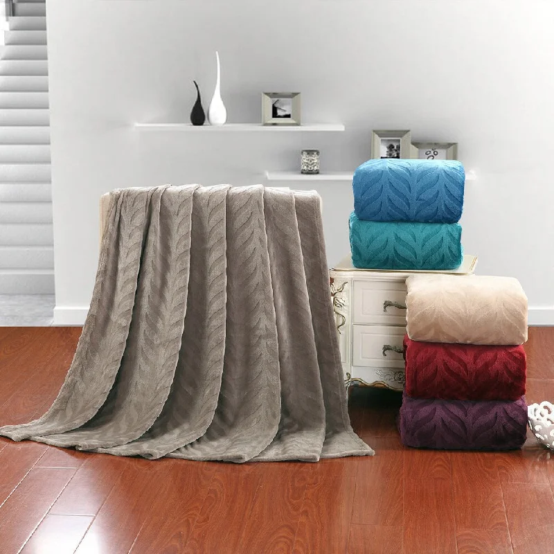 Synthetic fiber blend blankets for a budget - friendly choiceSynthetic fiber blend blankets for a budget - friendly choiceMicro Fleece Plush Leaf-etched Blanket Synthetic fiber blend blankets for a budget - friendly choiceSynthetic fiber blend blankets for a budget - friendly choiceMicro Fleece Plush Leaf-etched Blanket