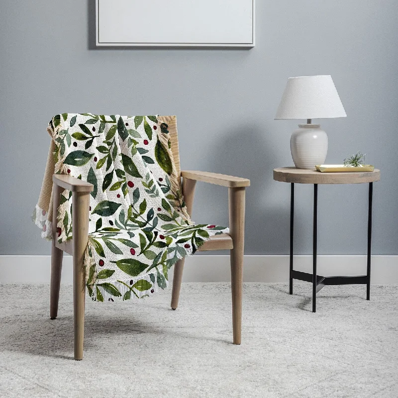 Cotton blankets for breathability and a lightweight feelCotton blankets for breathability and a lightweight feelAngela Minca Seasonal branches green Throw Blanket Cotton blankets for breathability and a lightweight feelCotton blankets for breathability and a lightweight feelAngela Minca Seasonal branches green Throw Blanket