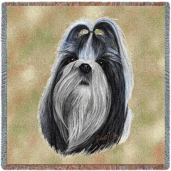Linen blankets with a rustic and textured lookLinen blankets with a rustic and textured lookShih Tzu Small Blanket Linen blankets with a rustic and textured lookLinen blankets with a rustic and textured lookShih Tzu Small Blanket