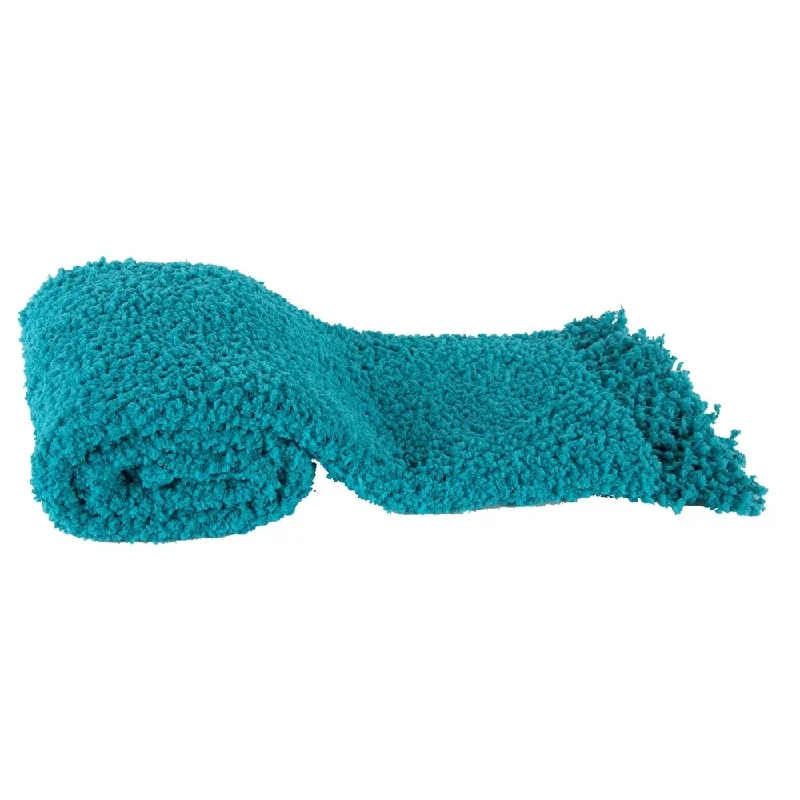 Chenille blankets with a thick and fuzzy textureChenille blankets with a thick and fuzzy textureMicro Poly Turquoise Crochet Throw Chenille blankets with a thick and fuzzy textureChenille blankets with a thick and fuzzy textureMicro Poly Turquoise Crochet Throw
