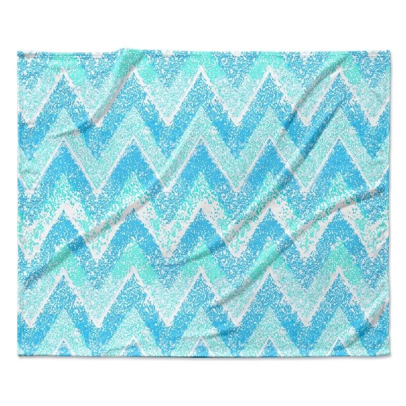 Recycled polyester blankets for an eco - conscious optionRecycled polyester blankets for an eco - conscious optionKESS InHouse Marianna Tankelevich "Mint Snow Chevron" Fleece Blanket - Multi-color - 60" x 50" Recycled polyester blankets for an eco - conscious optionRecycled polyester blankets for an eco - conscious optionKESS InHouse Marianna Tankelevich "Mint Snow Chevron" Fleece Blanket - Multi-color - 60" x 50"