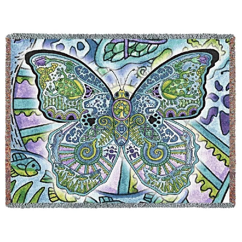 Rayon from bamboo blankets for a silky and breathable feelRayon from bamboo blankets for a silky and breathable feelBlue Morpho Blanket Rayon from bamboo blankets for a silky and breathable feelRayon from bamboo blankets for a silky and breathable feelBlue Morpho Blanket