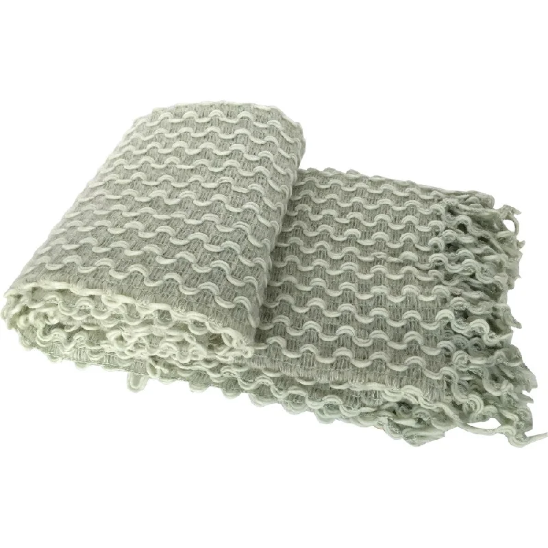 Silk blankets with a smooth and elegant touchSilk blankets with a smooth and elegant touchGreen Textured Zig-zag Crochet Fringed Throw Silk blankets with a smooth and elegant touchSilk blankets with a smooth and elegant touchGreen Textured Zig-zag Crochet Fringed Throw
