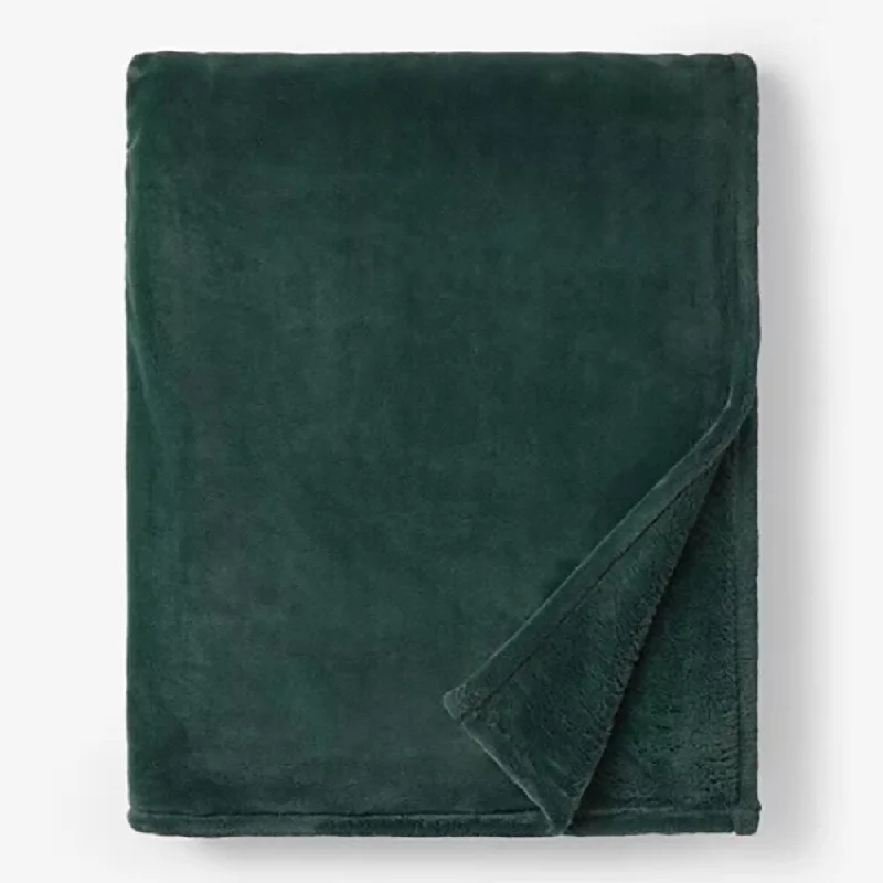 Bamboo fiber blankets with natural antibacterial propertiesBamboo fiber blankets with natural antibacterial propertiesKing Cotton Plush Polyester Woven Blanket Hunter Green