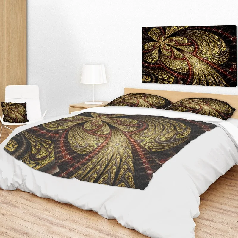 King - size blankets to cover large beds comfortablyKing - size blankets to cover large beds comfortablyDesignart 'Symmetrical Brown Red Fractal Flower' Floral Throw Blanket King - size blankets to cover large beds comfortablyKing - size blankets to cover large beds comfortablyDesignart 'Symmetrical Brown Red Fractal Flower' Floral Throw Blanket