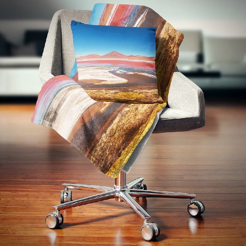 Silk blankets with a smooth and elegant touchSilk blankets with a smooth and elegant touchDesignart 'High Mountains in Bolivia' Landscape Wall Throw Blanket Silk blankets with a smooth and elegant touchSilk blankets with a smooth and elegant touchDesignart 'High Mountains in Bolivia' Landscape Wall Throw Blanket