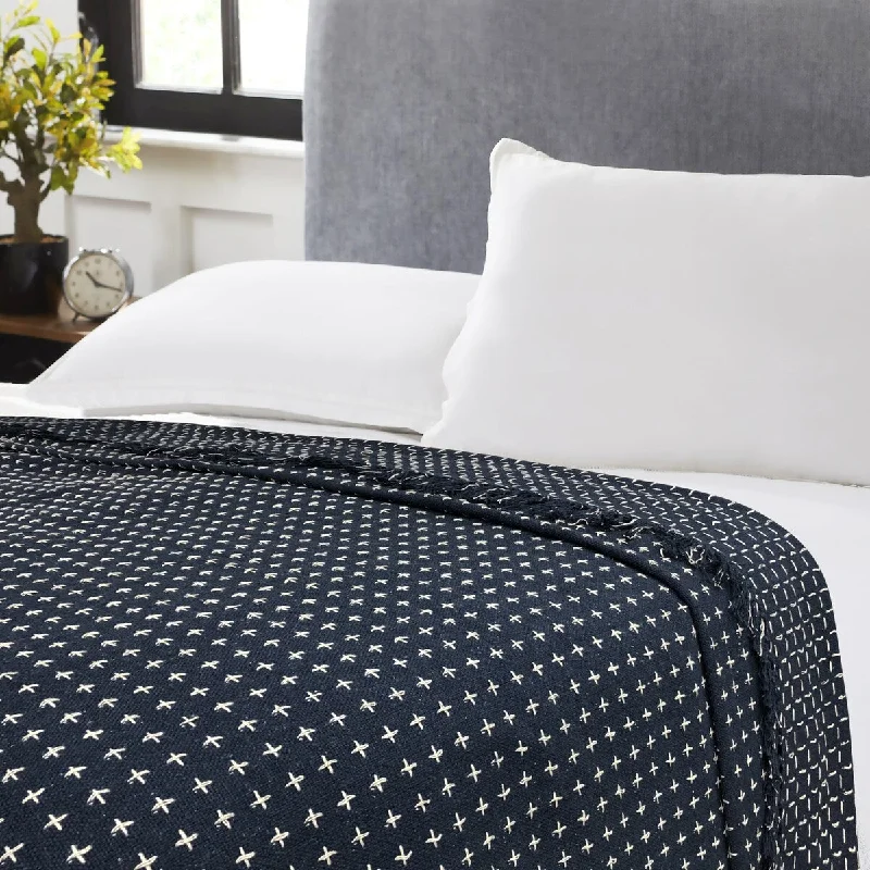 Chenille blankets with a thick and fuzzy textureChenille blankets with a thick and fuzzy textureMelbourne Dot Navy Blue Cotton Blanket Chenille blankets with a thick and fuzzy textureChenille blankets with a thick and fuzzy textureMelbourne Dot Navy Blue Cotton Blanket