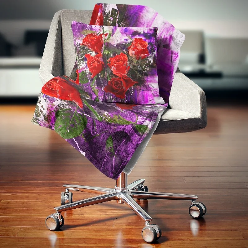 Wool blankets with natural warmth and insulationWool blankets with natural warmth and insulationDesignart 'Five Red Roses Abstract Background' Floral Throw Blanket Wool blankets with natural warmth and insulationWool blankets with natural warmth and insulationDesignart 'Five Red Roses Abstract Background' Floral Throw Blanket