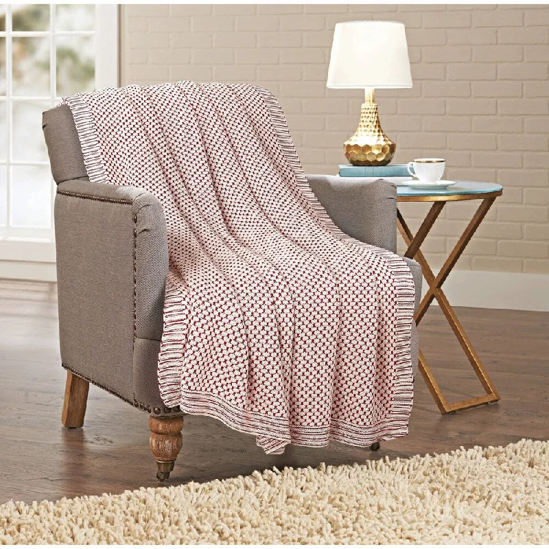 Linen blankets with a rustic and textured lookLinen blankets with a rustic and textured lookPorch & Den Viewpoint Knitted Cotton Throw Blanket Linen blankets with a rustic and textured lookLinen blankets with a rustic and textured lookPorch & Den Viewpoint Knitted Cotton Throw Blanket