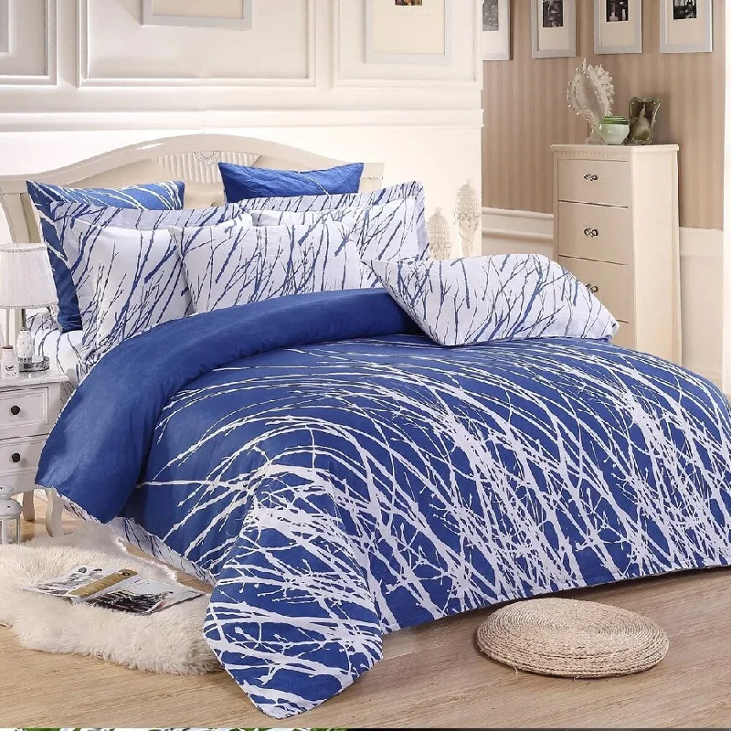 Silk blankets with a smooth and elegant touchSilk blankets with a smooth and elegant touchQueen Bedding Sheet Set Tree Branches Blue Silk blankets with a smooth and elegant touchSilk blankets with a smooth and elegant touchQueen Bedding Sheet Set Tree Branches Blue