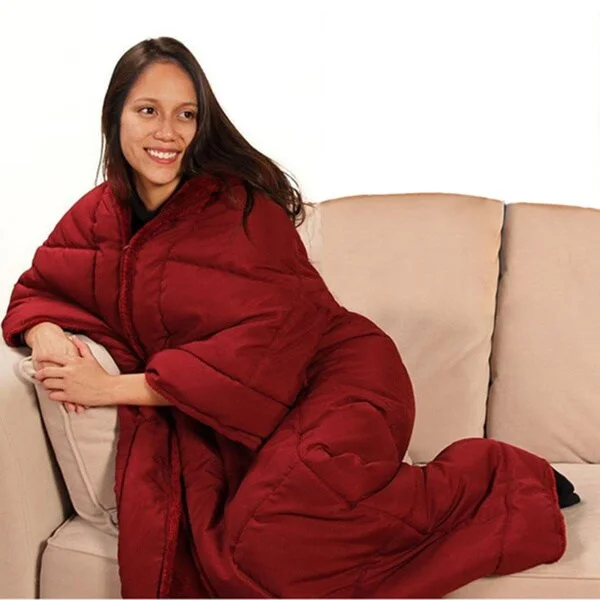 Cotton blankets for breathability and a lightweight feelCotton blankets for breathability and a lightweight feelCharter Club Homes 3-in-1 Bodywrap Blanket