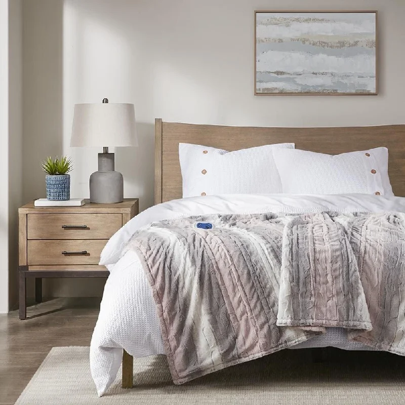 King - size blankets to cover large beds comfortablyKing - size blankets to cover large beds comfortably50" x 70" Ultra Soft Faux Fur Electric Throw Blanket Snow Blush/Grey King - size blankets to cover large beds comfortablyKing - size blankets to cover large beds comfortably50" x 70" Ultra Soft Faux Fur Electric Throw Blanket Snow Blush/Grey