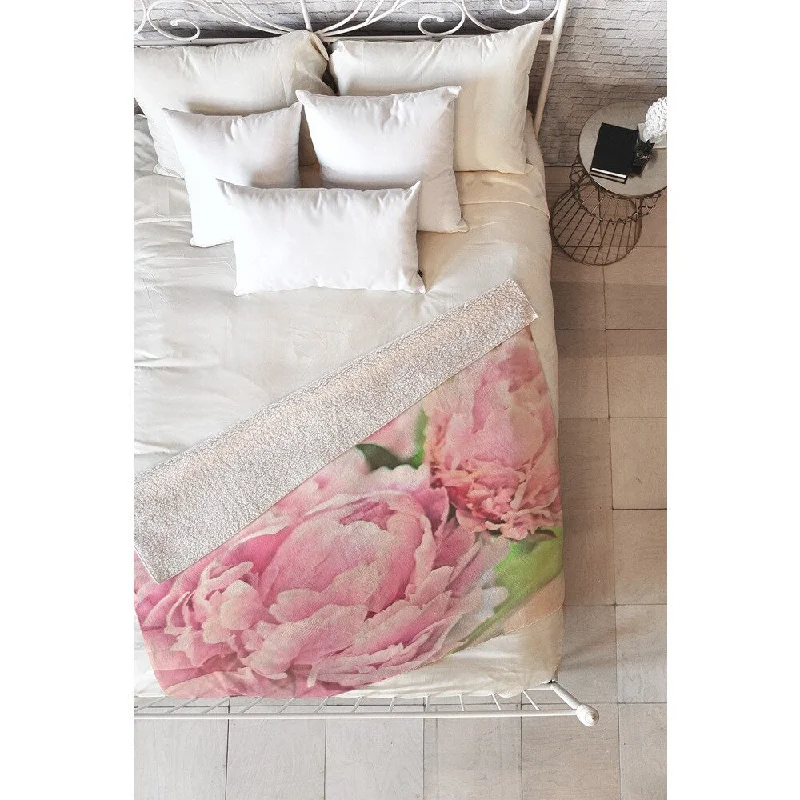 Queen - size blankets for standard - sized bedsQueen - size blankets for standard - sized bedsLisa Argyropoulos Pink Peonies Fleece Throw Queen - size blankets for standard - sized bedsQueen - size blankets for standard - sized bedsLisa Argyropoulos Pink Peonies Fleece Throw