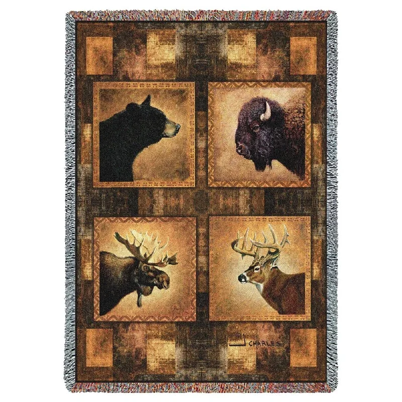 Queen - size blankets for standard - sized bedsQueen - size blankets for standard - sized bedsBig Game Heads Blanket Queen - size blankets for standard - sized bedsQueen - size blankets for standard - sized bedsBig Game Heads Blanket