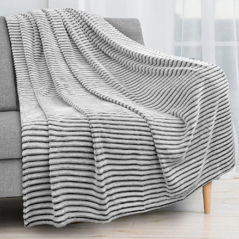 Acrylic blankets for a soft and affordable alternativeAcrylic blankets for a soft and affordable alternative90" x 108" Throw Stripe Flannel Fleece Blanket Black and White Acrylic blankets for a soft and affordable alternativeAcrylic blankets for a soft and affordable alternative90" x 108" Throw Stripe Flannel Fleece Blanket Black and White