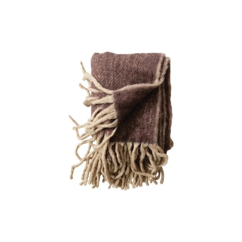 Recycled polyester blankets for an eco - conscious optionRecycled polyester blankets for an eco - conscious optionPlum Wool & Acrylic Throw Blanket with Fringe Recycled polyester blankets for an eco - conscious optionRecycled polyester blankets for an eco - conscious optionPlum Wool & Acrylic Throw Blanket with Fringe