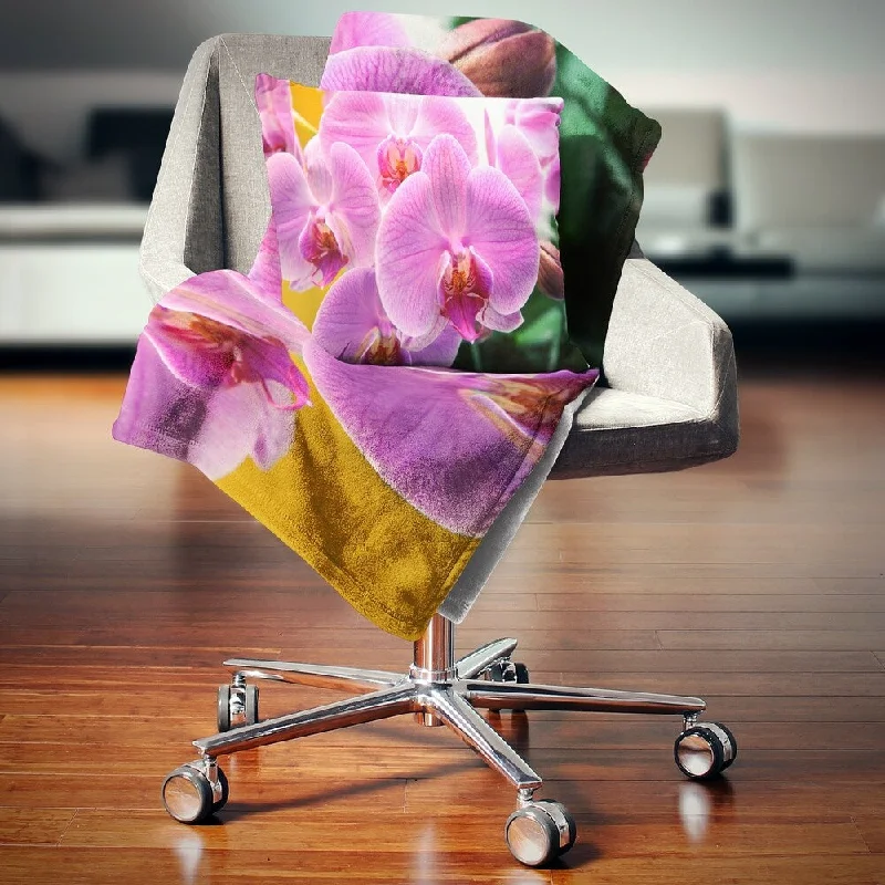 Mohair blankets with a unique sheen and softnessMohair blankets with a unique sheen and softnessDesignart 'Beautiful Purple Orchid Flowers' Flower Throw Blanket Mohair blankets with a unique sheen and softnessMohair blankets with a unique sheen and softnessDesignart 'Beautiful Purple Orchid Flowers' Flower Throw Blanket