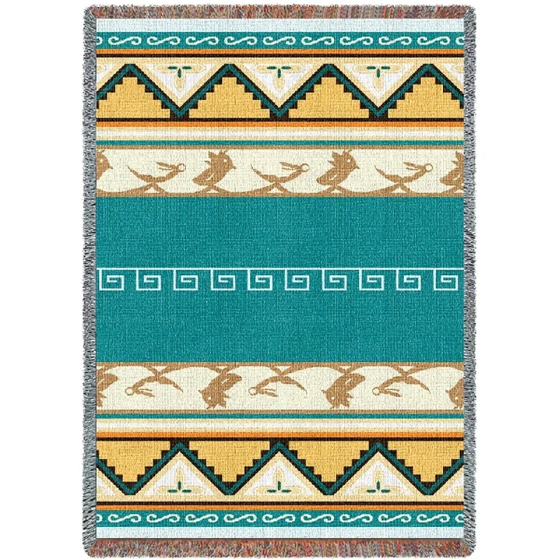 Cotton blankets for breathability and a lightweight feelCotton blankets for breathability and a lightweight feelPueblo Sunset Blanket