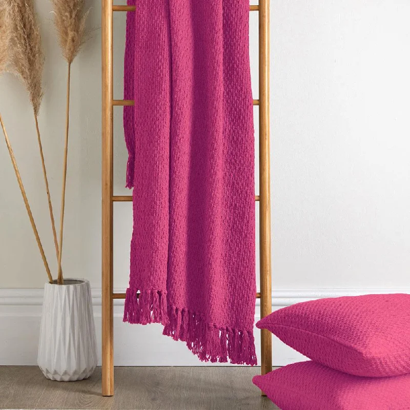 Linen blankets with a rustic and textured lookLinen blankets with a rustic and textured lookHayden Eco-Friendly Throw Pink Linen blankets with a rustic and textured lookLinen blankets with a rustic and textured lookHayden Eco-Friendly Throw Pink