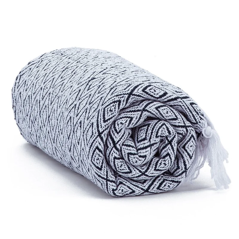 Queen - size blankets for standard - sized bedsQueen - size blankets for standard - sized bedsAmericanflat 50x60 Throw Blanket, 100% Cotton with Fringe, Navy and White Double Diamond Queen - size blankets for standard - sized bedsQueen - size blankets for standard - sized bedsAmericanflat 50x60 Throw Blanket, 100% Cotton with Fringe, Navy and White Double Diamond