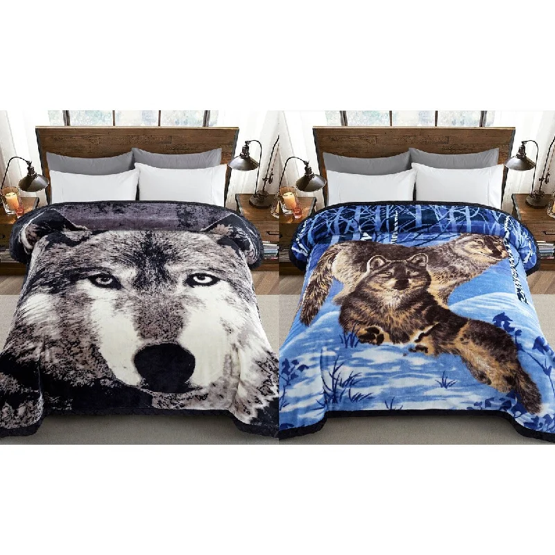 Queen - size blankets for standard - sized bedsQueen - size blankets for standard - sized bedsPrinted Animal Fluffy Soft Warm Korean Style 2 Ply Plush Flannel Fleece Throw Mink Blanket, 78 x 86 Inch Wolf Queen - size blankets for standard - sized bedsQueen - size blankets for standard - sized bedsPrinted Animal Fluffy Soft Warm Korean Style 2 Ply Plush Flannel Fleece Throw Mink Blanket, 78 x 86 Inch Wolf