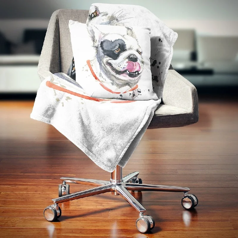 King - size blankets to cover large beds comfortablyKing - size blankets to cover large beds comfortablyDesignart 'Kiss French Bulldog Illustration' Animal Throw Blanket King - size blankets to cover large beds comfortablyKing - size blankets to cover large beds comfortablyDesignart 'Kiss French Bulldog Illustration' Animal Throw Blanket