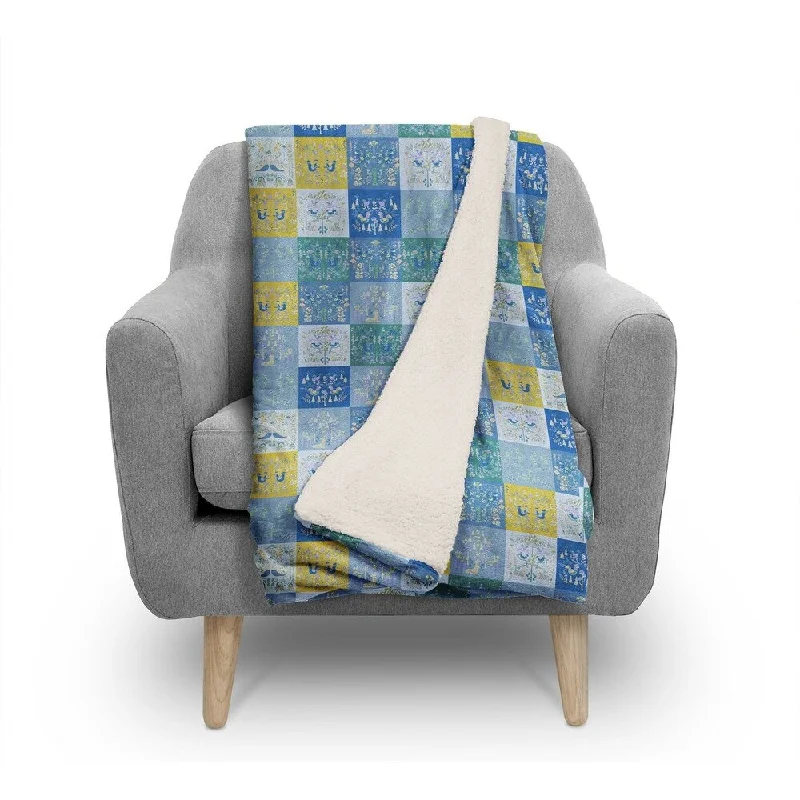 Fleece blankets for a cozy and plush textureFleece blankets for a cozy and plush textureSCANDINAVIAN PATCHWORK JEWEL TONES Sherpa Comforter By Kavka Designs Fleece blankets for a cozy and plush textureFleece blankets for a cozy and plush textureSCANDINAVIAN PATCHWORK JEWEL TONES Sherpa Comforter By Kavka Designs