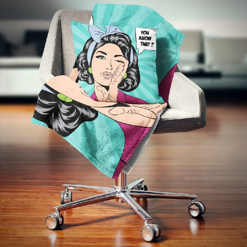 Microfiber blankets that are durable and easy to care forMicrofiber blankets that are durable and easy to care forDesignart 'Woman in Comic Style' Abstract Portrait Throw Blanket Microfiber blankets that are durable and easy to care forMicrofiber blankets that are durable and easy to care forDesignart 'Woman in Comic Style' Abstract Portrait Throw Blanket