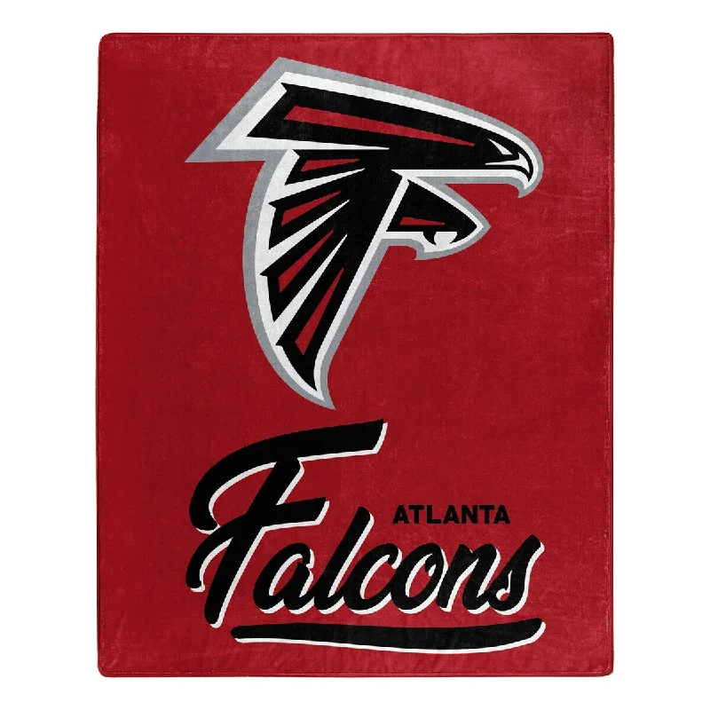 Cotton blankets for breathability and a lightweight feelCotton blankets for breathability and a lightweight feelNFL 070 Falcons Signature Raschel