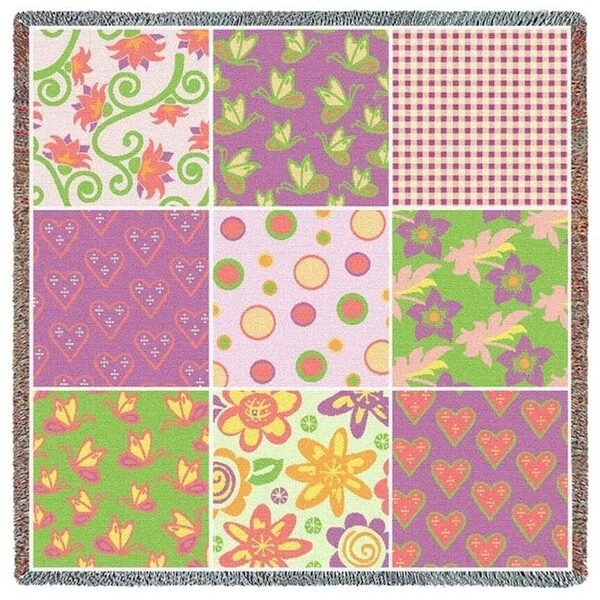 Fleece blankets for a cozy and plush textureFleece blankets for a cozy and plush textureNine Patch Flower Small Blanket Fleece blankets for a cozy and plush textureFleece blankets for a cozy and plush textureNine Patch Flower Small Blanket