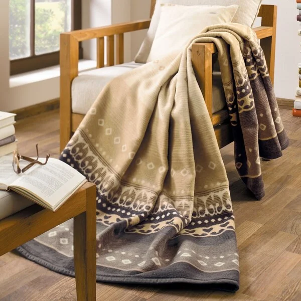 Rayon from bamboo blankets for a silky and breathable feelRayon from bamboo blankets for a silky and breathable feelIBENA Sorrento Gaucho Moonlit Desert Oversize Throw Rayon from bamboo blankets for a silky and breathable feelRayon from bamboo blankets for a silky and breathable feelIBENA Sorrento Gaucho Moonlit Desert Oversize Throw