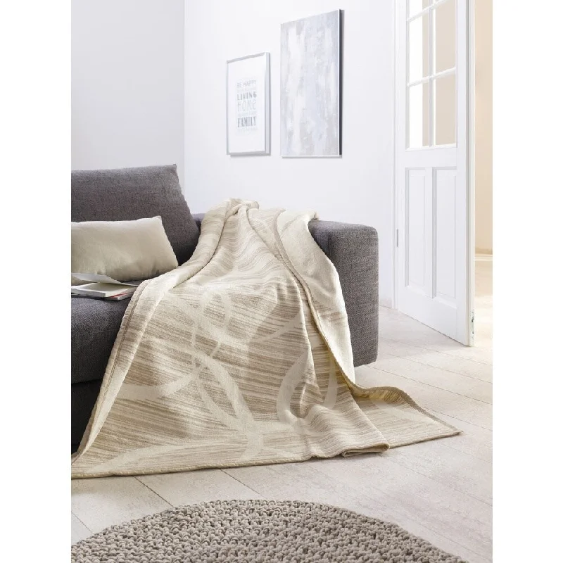 Cotton blankets for breathability and a lightweight feelCotton blankets for breathability and a lightweight feelIBENA Solare Illusion Stripes Oversized Throw Cotton blankets for breathability and a lightweight feelCotton blankets for breathability and a lightweight feelIBENA Solare Illusion Stripes Oversized Throw
