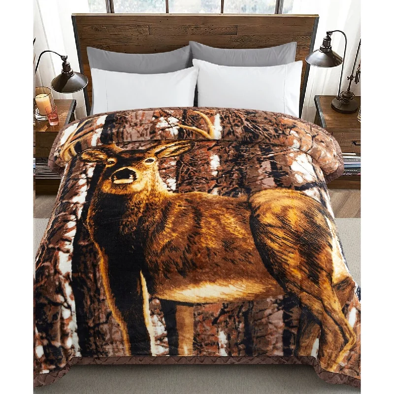Bamboo fiber blankets with natural antibacterial propertiesBamboo fiber blankets with natural antibacterial propertiesPrinted Animal Fluffy Soft Warm Korean Style 2 Ply Plush Flannel Fleece Throw Mink Blanket, 78 x 86 Inch Deer Safari