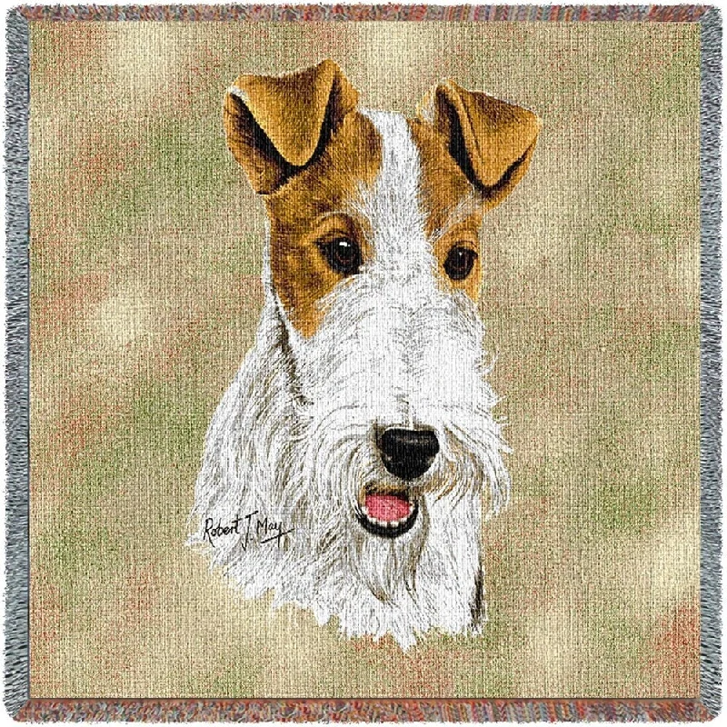 Recycled polyester blankets for an eco - conscious optionRecycled polyester blankets for an eco - conscious optionWire FoxTerrier Small Blanket Recycled polyester blankets for an eco - conscious optionRecycled polyester blankets for an eco - conscious optionWire FoxTerrier Small Blanket