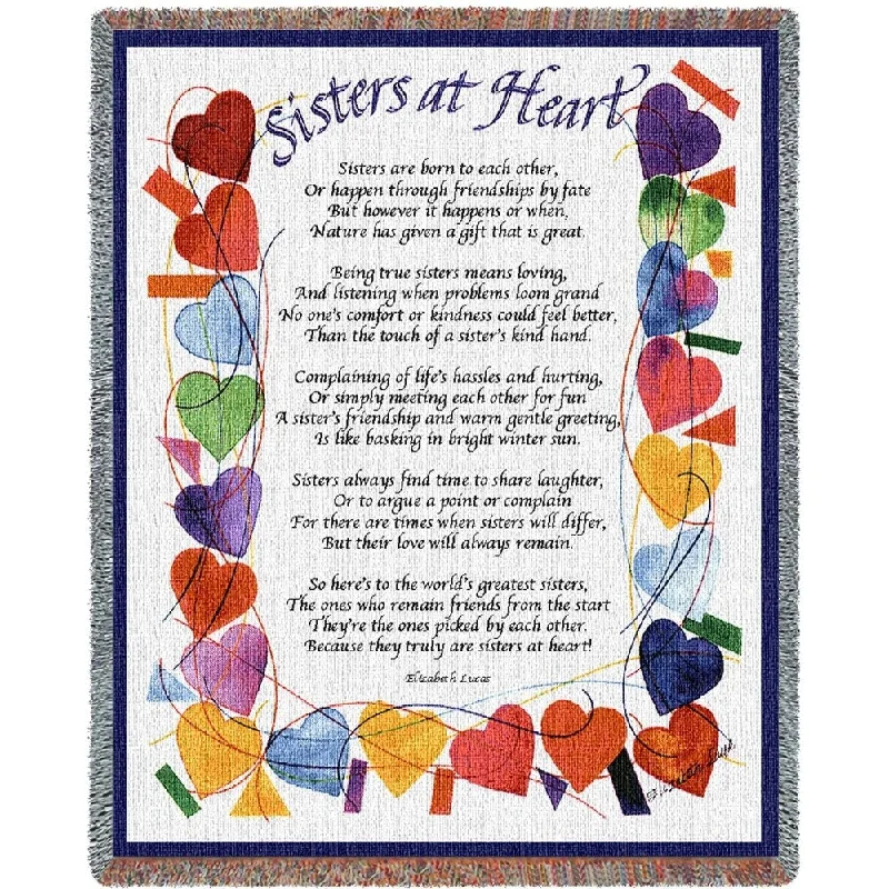 Chenille blankets with a thick and fuzzy textureChenille blankets with a thick and fuzzy textureSisters At Heart Blanket Chenille blankets with a thick and fuzzy textureChenille blankets with a thick and fuzzy textureSisters At Heart Blanket