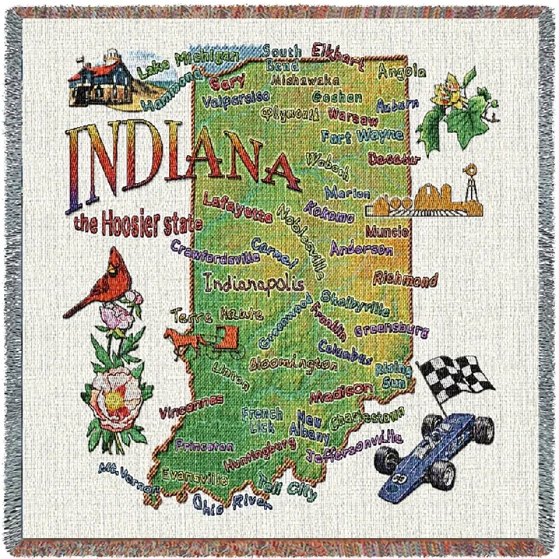 Acrylic blankets for a soft and affordable alternativeAcrylic blankets for a soft and affordable alternativeIndiana State Small Blanket