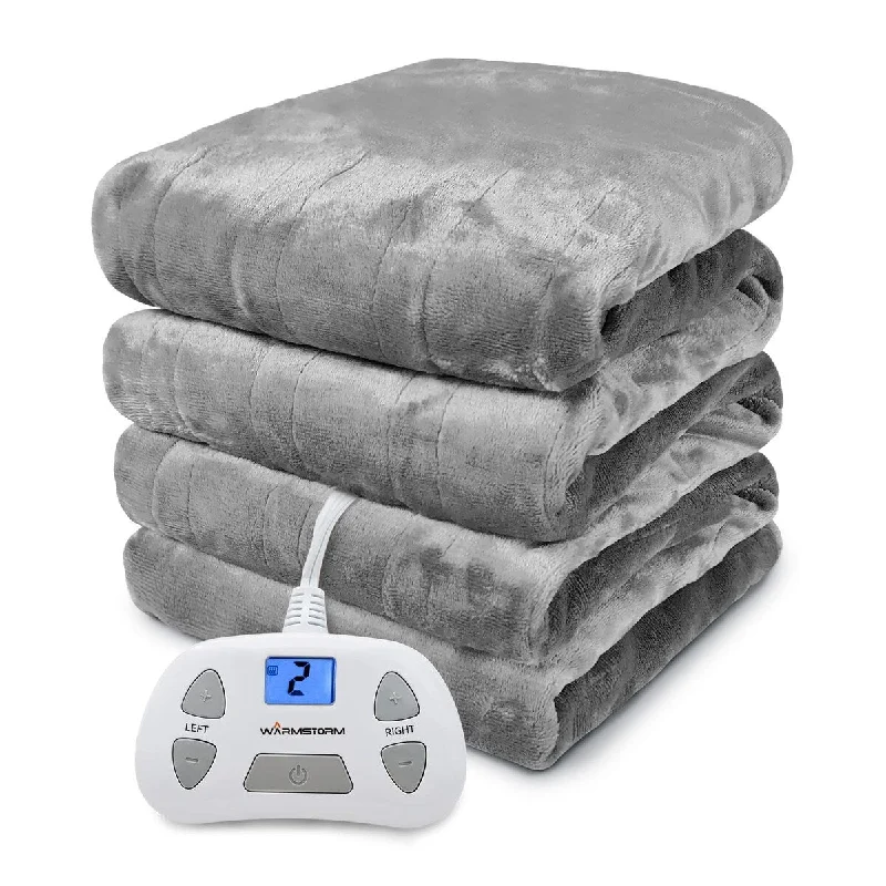 Recycled polyester blankets for an eco - conscious optionRecycled polyester blankets for an eco - conscious optionWARM STORM WiFi Electric flannel fleece blanket twin size Recycled polyester blankets for an eco - conscious optionRecycled polyester blankets for an eco - conscious optionWARM STORM WiFi Electric flannel fleece blanket twin size
