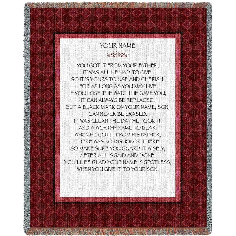 Queen - size blankets for standard - sized bedsQueen - size blankets for standard - sized bedsYour Name Blanket