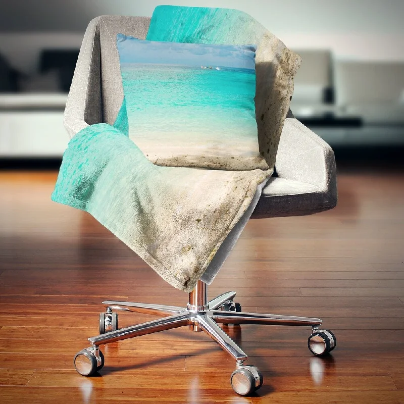 Fleece blankets for a cozy and plush textureFleece blankets for a cozy and plush textureDesignart 'Tropical Andaman Sea with Blue Sky' Modern Seascape Throw Blanket Fleece blankets for a cozy and plush textureFleece blankets for a cozy and plush textureDesignart 'Tropical Andaman Sea with Blue Sky' Modern Seascape Throw Blanket