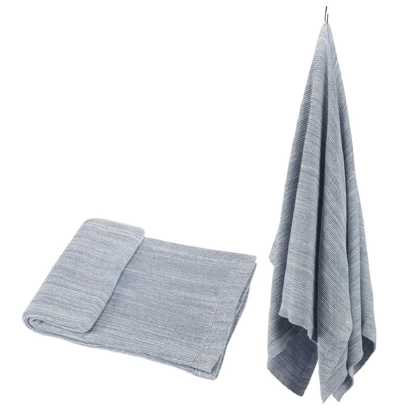 Cotton blankets for breathability and a lightweight feelCotton blankets for breathability and a lightweight feelA&B Home Light Blue Knitted Cotton Throw Cotton blankets for breathability and a lightweight feelCotton blankets for breathability and a lightweight feelA&B Home Light Blue Knitted Cotton Throw